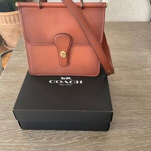 Coach WillisTop Handle Saddle Bag